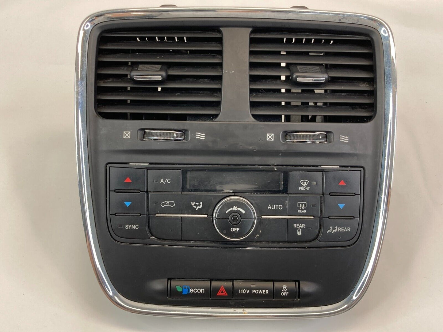 12-20 Dodge Grand Caravan AC Heater Climate Control Switch w Air Vent 55111236AF