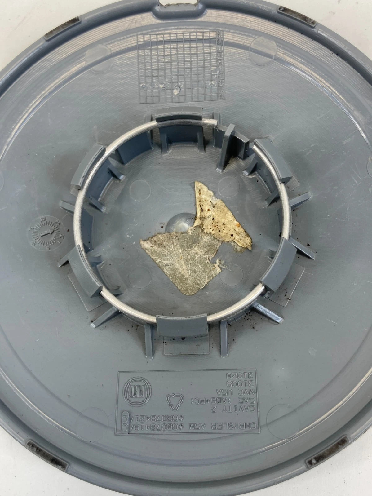 2012-2017 FIAT 500 WHEEL CENTER CAP HUBCAPS SET OF 4 68078419AC OEM