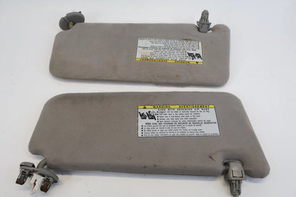 2007-2011 TOYOTA CAMRY ROOF SUNVISOR SUN VISOR LEFT & RIGHT W/ MIRROR PAIR SET