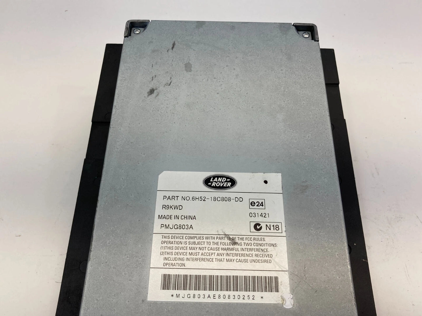 2009-2011 JAGUAR XF RADIO AUDIO AMPLIFIER SOUND MODULE UNIT 6H52-18C808-DD OEM