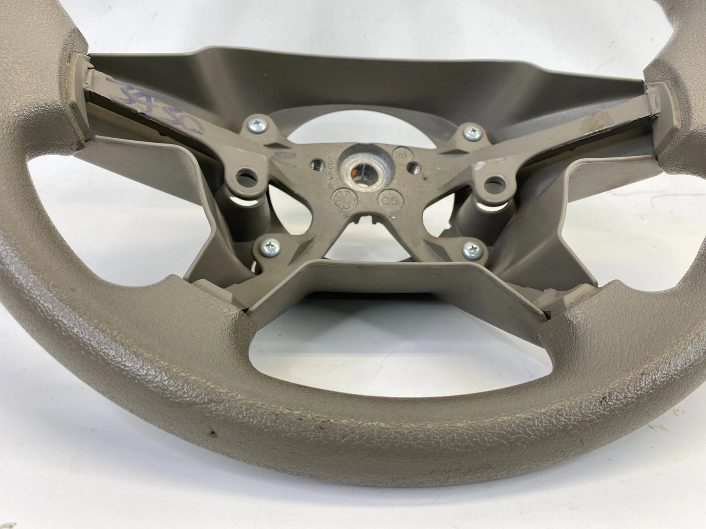 2005 2006 2007 JEEP GRAND CHEROKEE LEFT STEERING WHEEL KHAKI MED 5HM76ZJ3AC