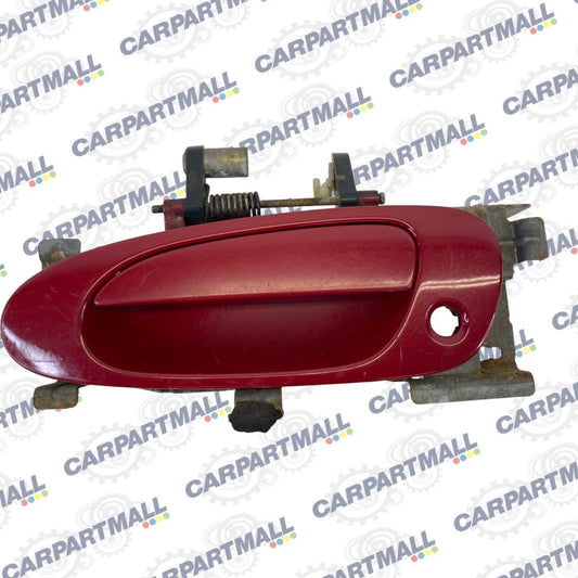 2003-2007 HONDA ACCORD COUPE FRONT LEFT DRIVER EXTERIOR DOOR HANDLE RED OEM