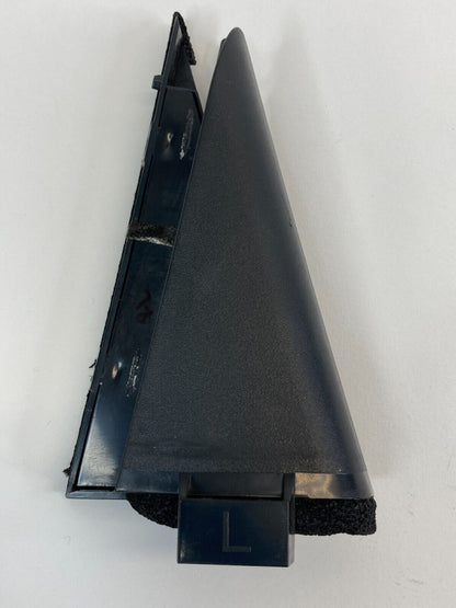 08-13 Nissan Rogue Rear Left Door Inner Corner Window Glass Cover Channel Trim