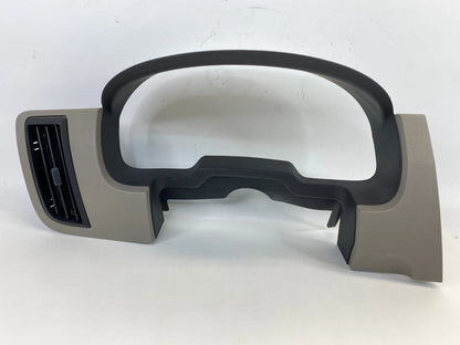 09-11 FORD FOCUS SPEEDOMETER CLUSTER BEZEL COVER W/ AIR VENT 8S43-54044D70 OEM