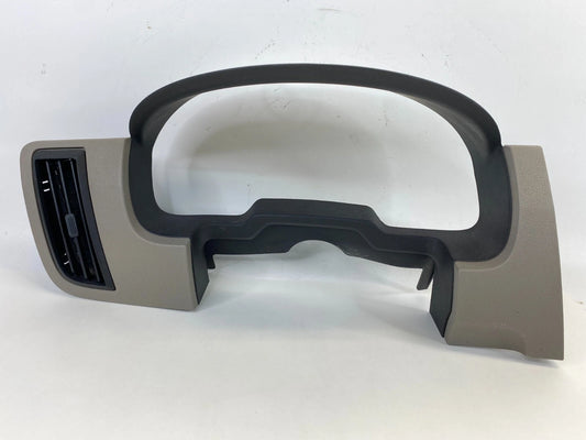 09-11 FORD FOCUS SPEEDOMETER CLUSTER BEZEL COVER W/ AIR VENT 8S43-54044D70 OEM
