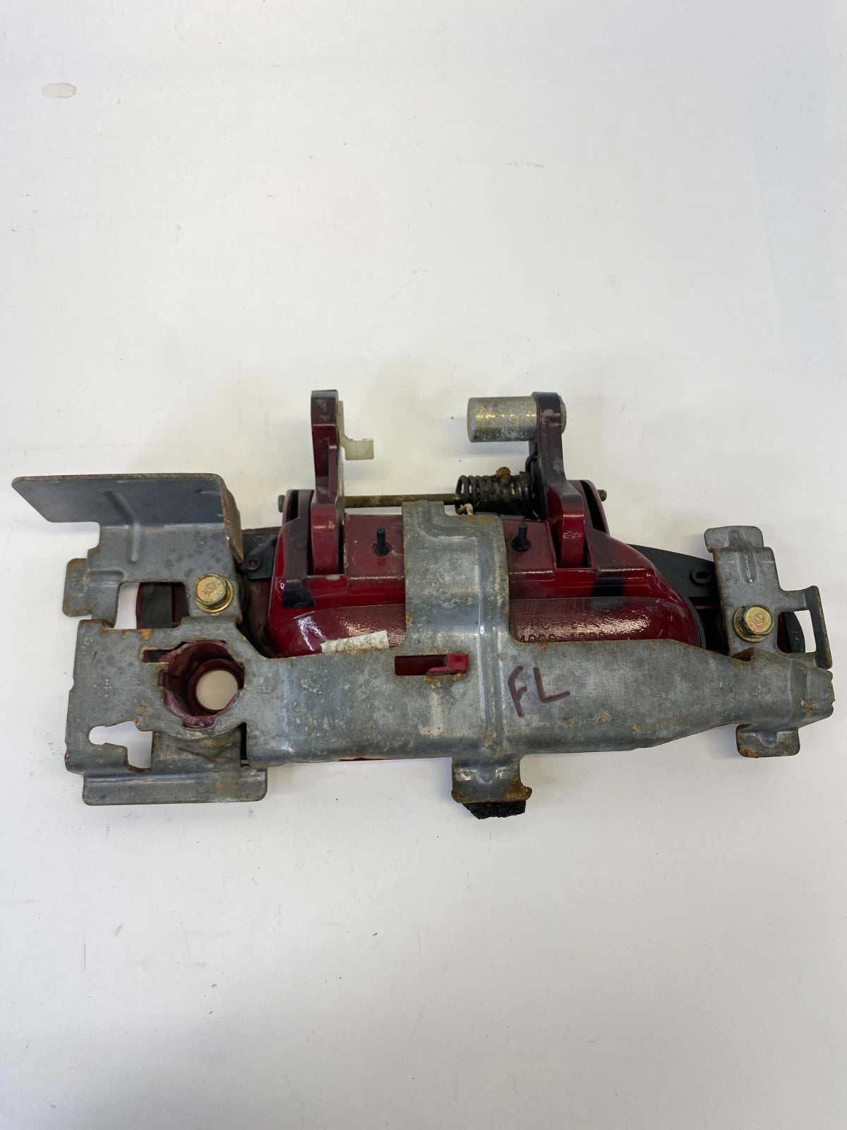 2003-2007 HONDA ACCORD COUPE FRONT LEFT DRIVER EXTERIOR DOOR HANDLE RED OEM