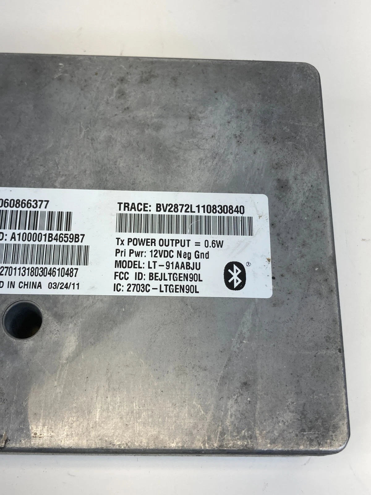 2011 Buick LaCrosse Telematics Communication Control Module Onstar 22782872