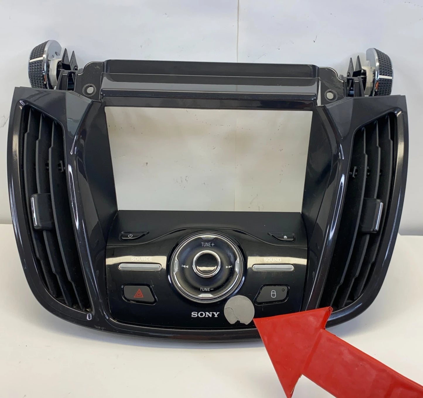 2013-2019 FORD ESCAPE RADIO CONTROL BEZEL SONY DASH TRIM OEM FACTORY CJ54S014L20