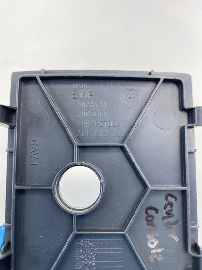 2012-2019 VOLKSWAGEN PASSAT REAR CENTER CONBSOLE TRIMN BRACKET COVER 561863080