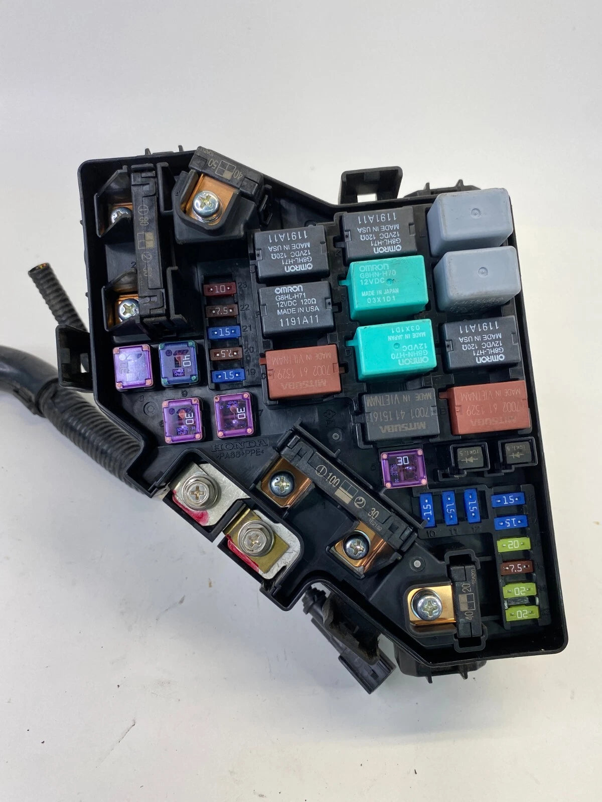 2009-2012 Acura RDX 2.3L L4 Engine Compartment Relay Fuse Box Block STK-A021