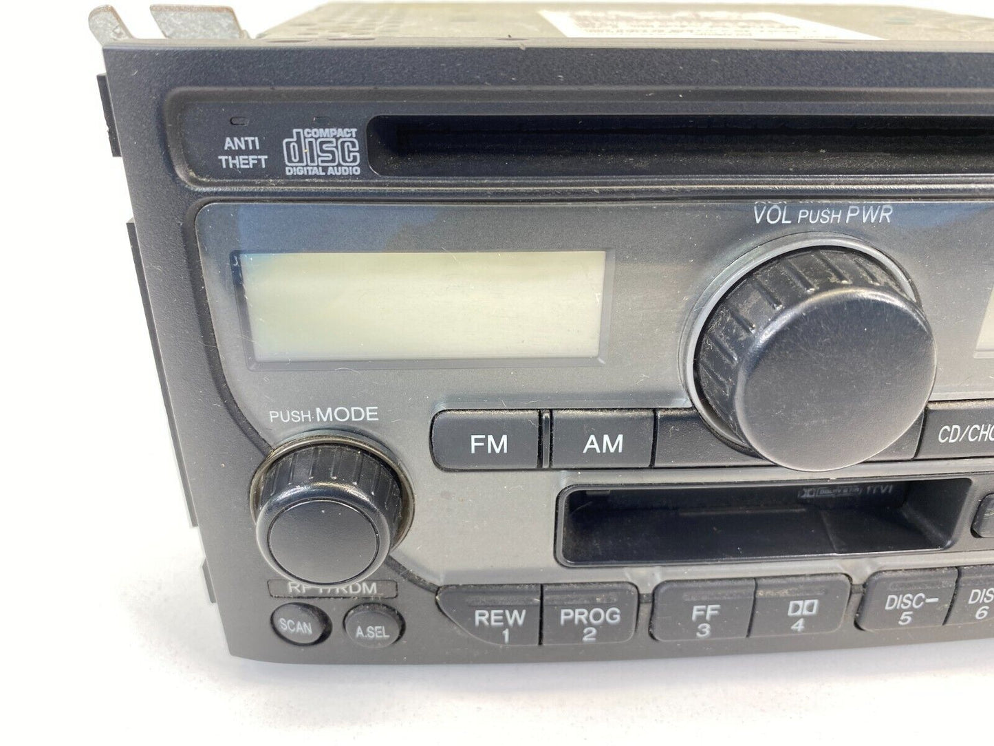 03 04 05 Honda Pilot Radio AM/FM CD Cassette Player Receiver 39100S9VA100 OEM