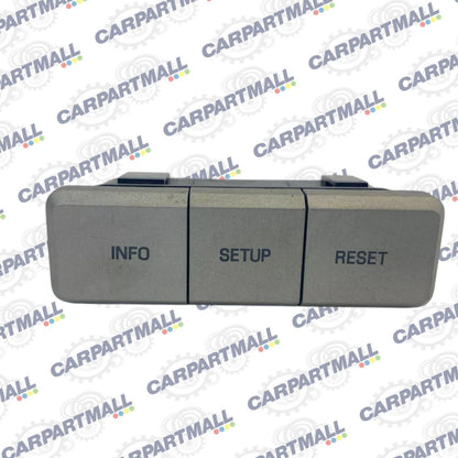 2007-2009 LINCOLN MKZ FRONT DASH INFOE SET UP RESET CONTROL SWITCH 6H6Y10D889ADW