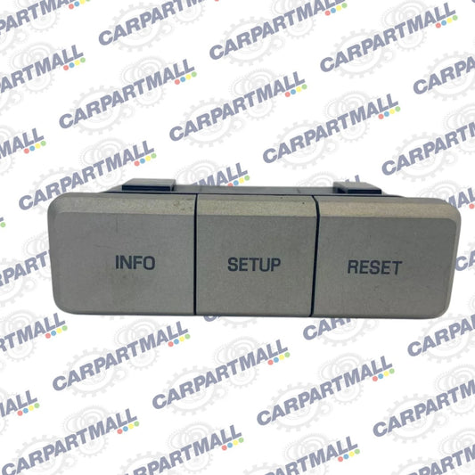 2007-2009 LINCOLN MKZ FRONT DASH INFOE SET UP RESET CONTROL SWITCH 6H6Y10D889ADW