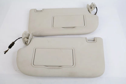 2013-2019 FORD ESCAPE DRIVER & PASSENGER SUNVISOR SHADE SET W MIRROR LIGHTED OEM