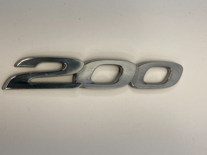 2015-2017 Chrysler 200 SEDAN Rear Deck Lid Emblem Nameplate OEM