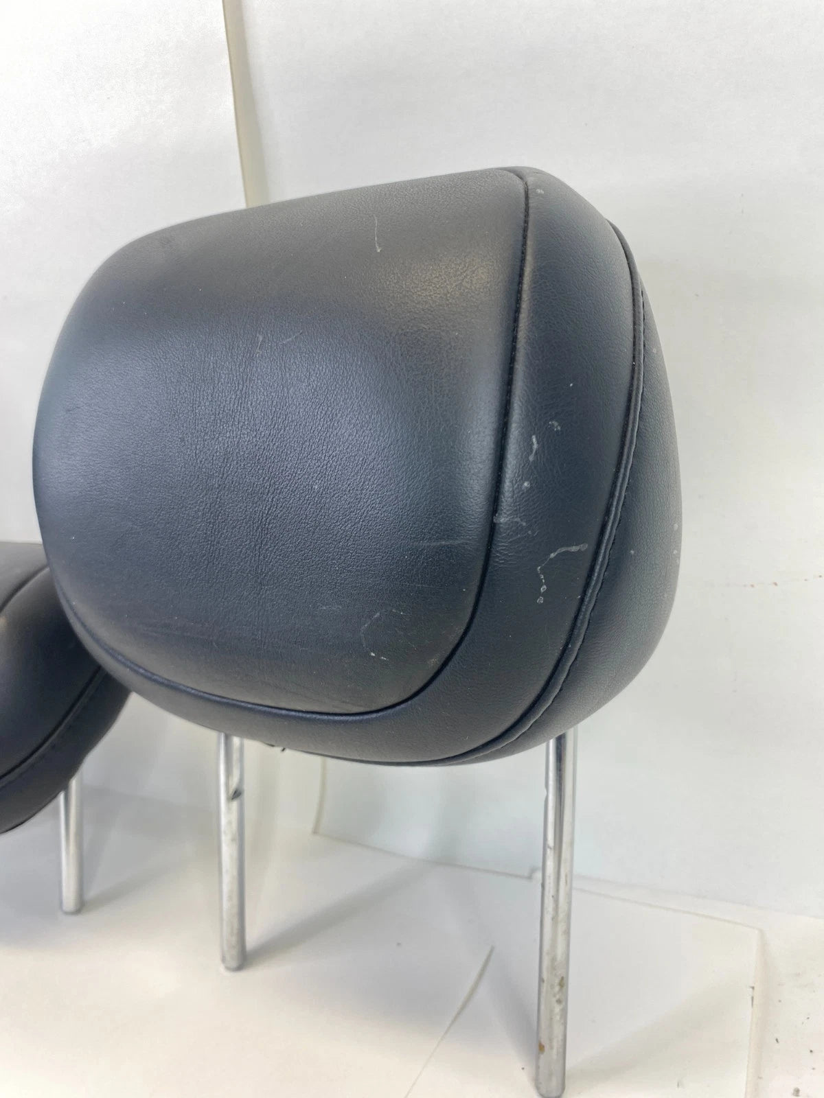 2013 13 DODGE DART REAR BACK SEAT HEADREST HEAD REST LH RH SET OF 3 LEATHER OEM