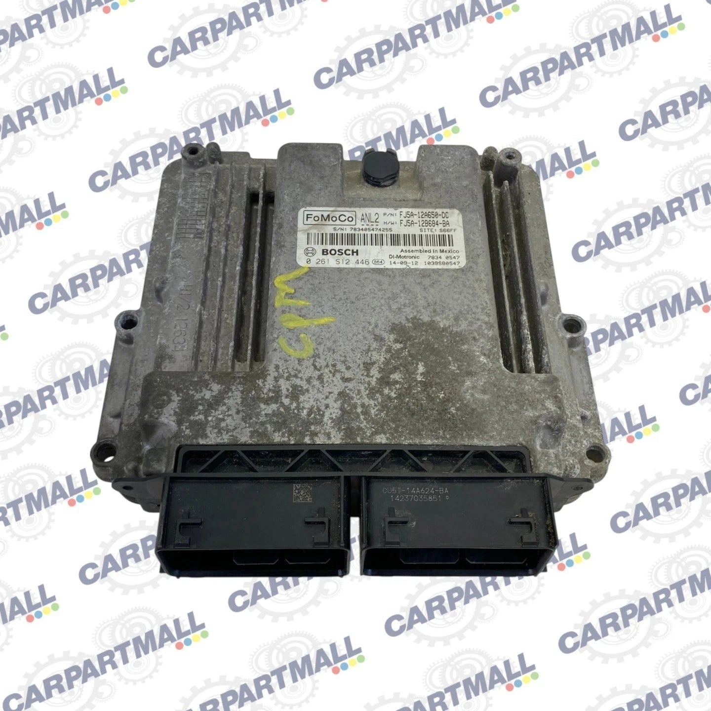 2015-2016 FORD ESCAPE 1.6L ENGINE COMPUTER CONTROL MODULE ECU OEM FJ5A12A650DC