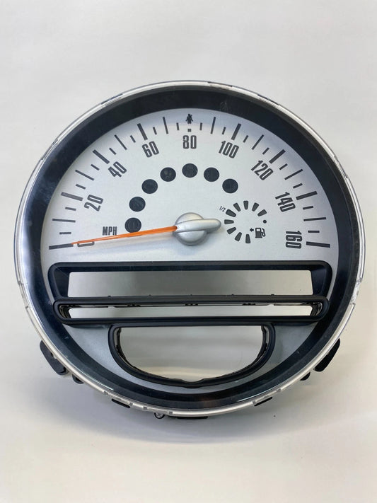 2011-2015 MINI COOPER S R56 R55 R57 CENTER DASH SPEEDOMETER CLUSTER SILVER OEM