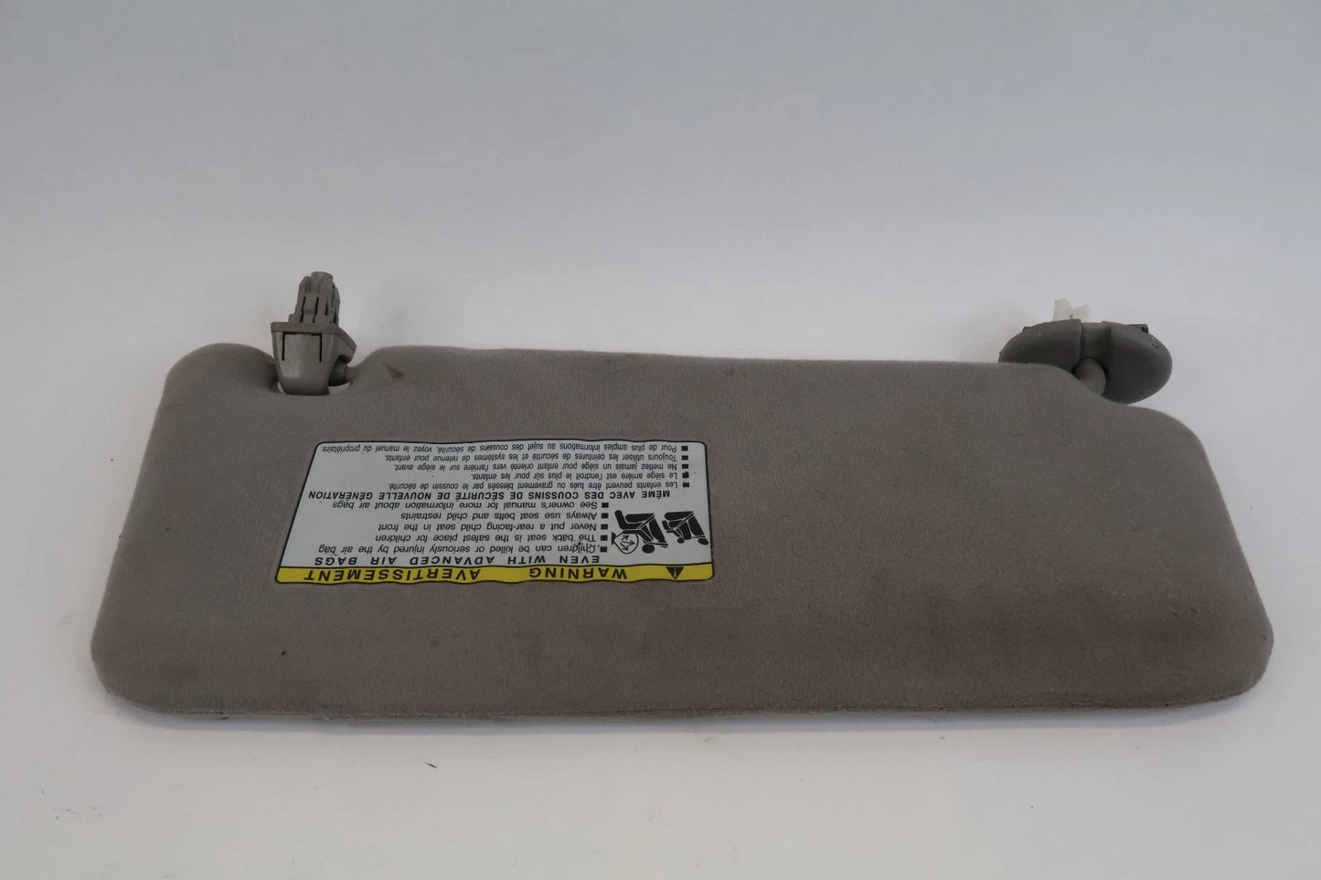 2007-2011 TOYOTA CAMRY ROOF SUNVISOR SUN VISOR LEFT & RIGHT W/ MIRROR PAIR SET