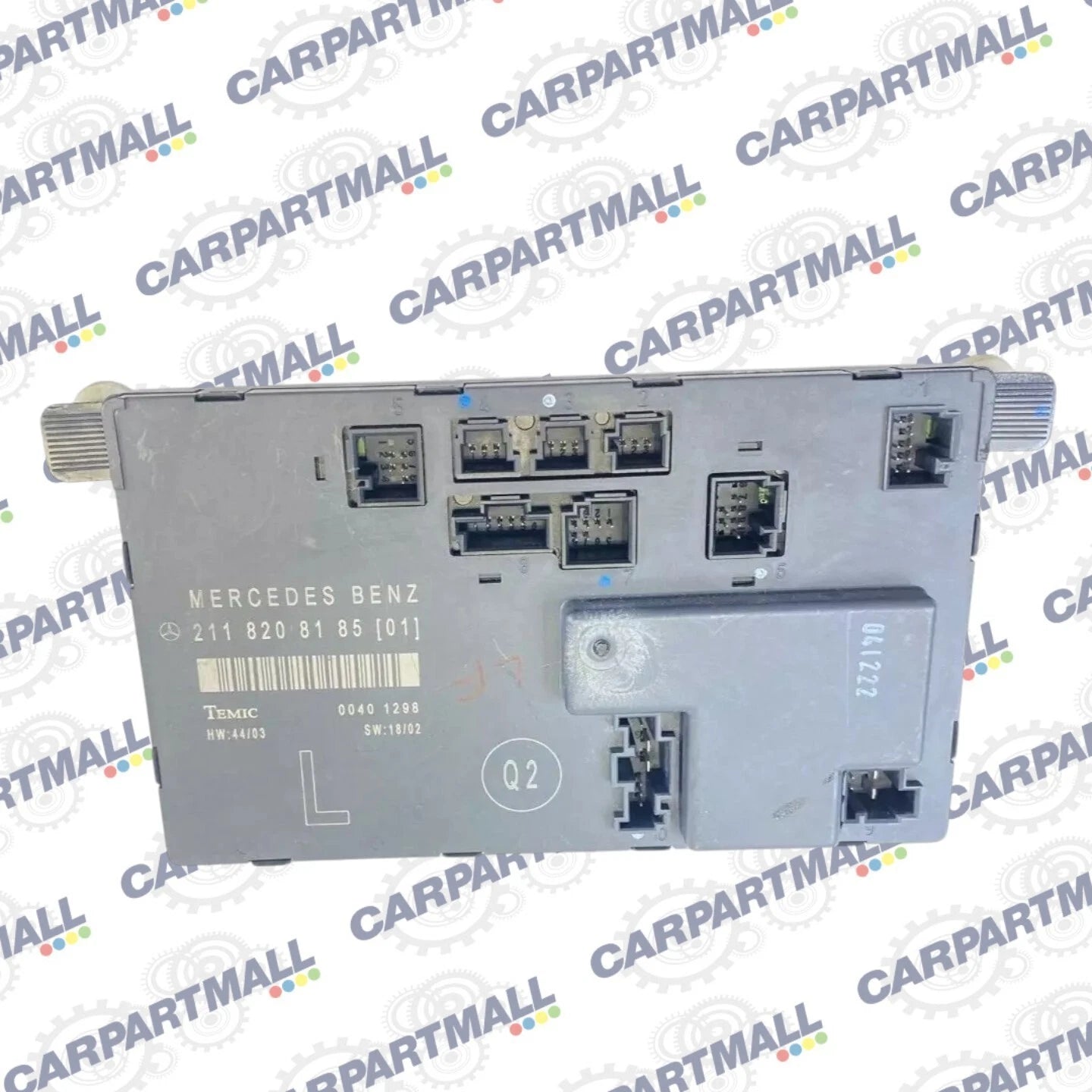 2003-2006 MERCEDES-BENZ E500 FRONT LEFT SIDE DOOR CONTROL MODULE UNIT 2118208185