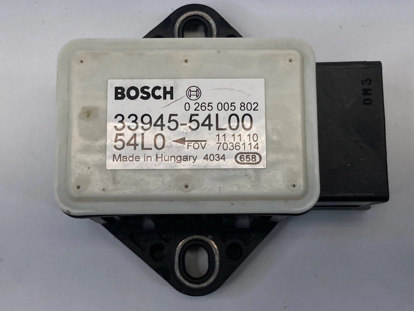 2007-2013 SUZUKI SX4 YAW RATE SENSOR CONTROL MODULE 33945-54L00 OEM