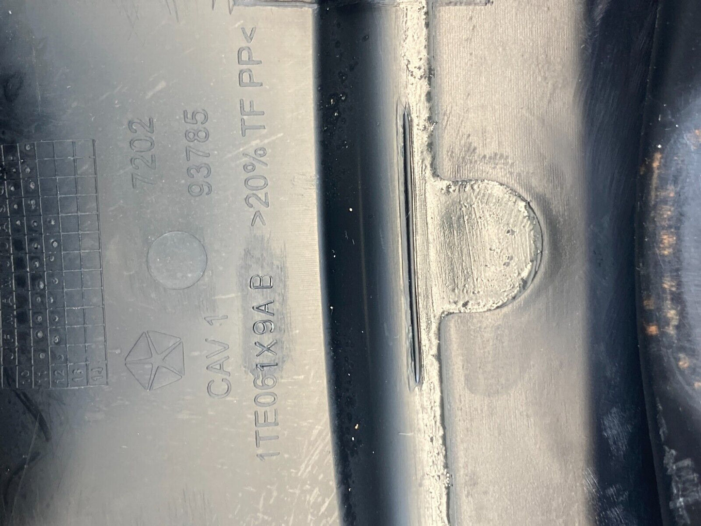 11-14 Dodge Avenger Speedometer Cluster Upper Shroud Trim Bezel 1TE061X9AB OEM