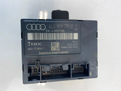 2007-2010 AUDI Q7 REAR LEFT SIDE DOOR CONTROL MODULE UNIT OEM 4L0-959-795B