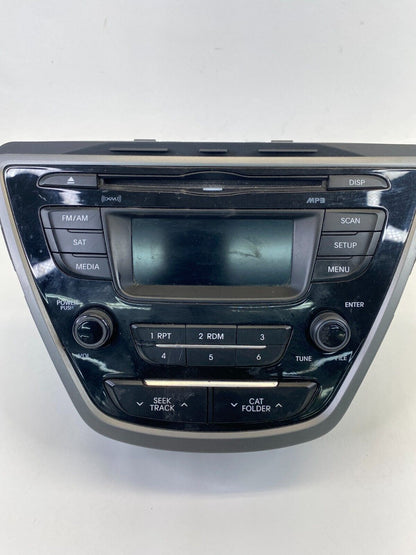 2014-2016 Hyundai Elantra Sedan Center Dash Radio CD MP3 Player 96170-3X156GU