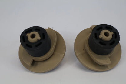2012-2017 HYUNDAI ACCENT DASH GLOVE BOX KNOB STOPPER PAIR SET OEM