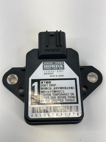 2008-2012 Honda Accord Yaw & G Rate Sensor Control Module 39960-TA0-A01 OEM
