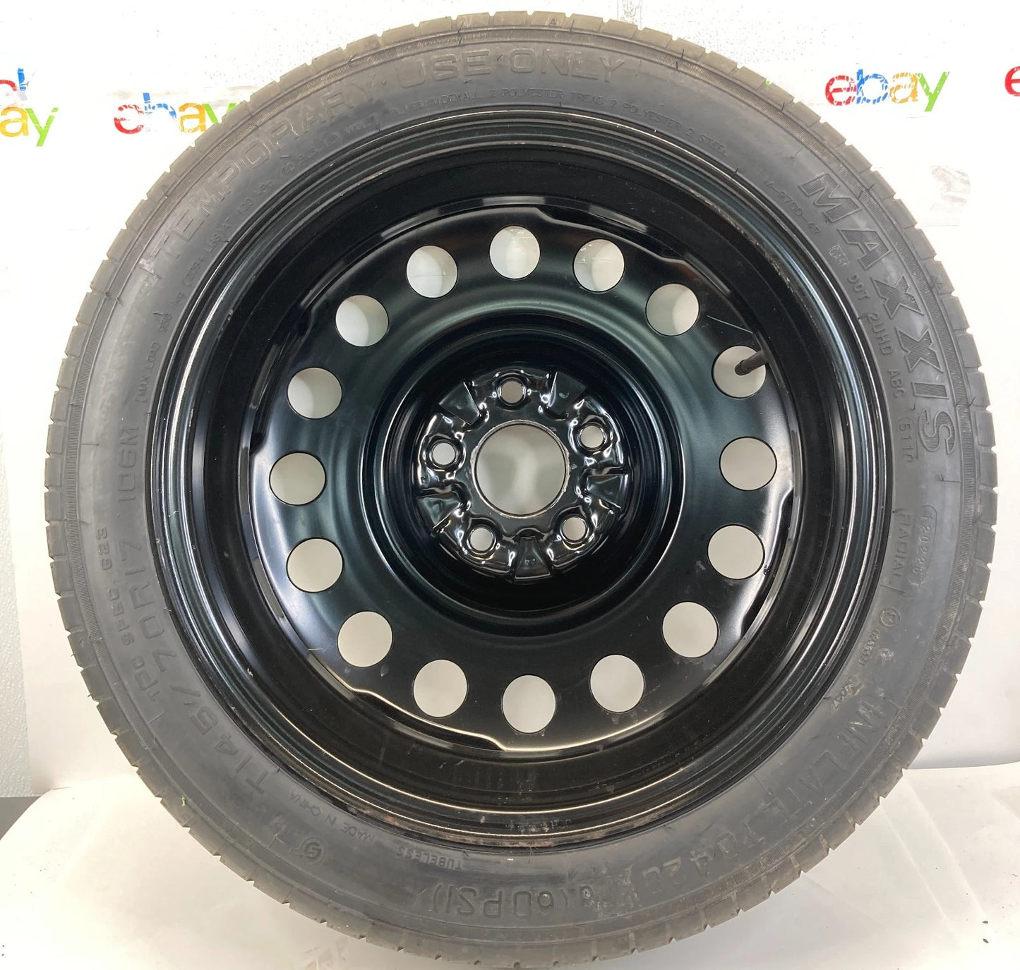 10-17 GMC TERRAIN CHEVY EQUINOX SPARE TIRE COMPACT DONUT R17 17" T145/70R17 106M