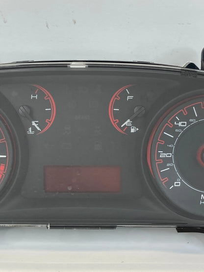 2013 13 DODGE DART MPH SPEEDOMETER INSTRUMENT CLUSTER UNK MILES 05091892AA OEM