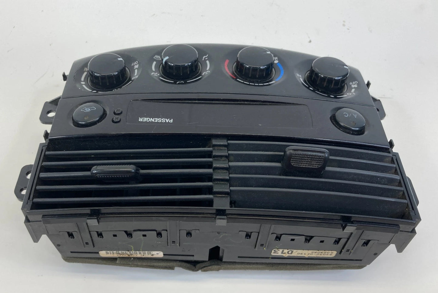 2007-2010 TOYOTA SIENNA MANUAL CLIMATE AC HEATER TEMPERATURE CONTROL 84010-08130