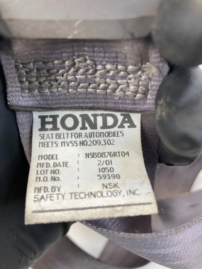 99-04 HONDA ODYSSEY FRONT RIGHT SIDE SEAT BELT RETRACTOR NSB0876RT04 OEM