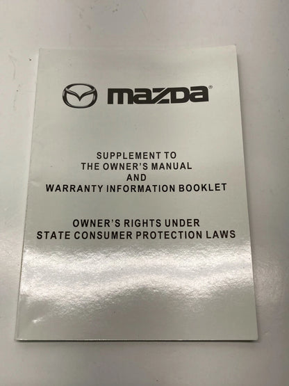 2004 MAZDA 3 MAZDA3 OWNER'S MANUAL GUIDE HANDBOOK WARRANTIES SET W / CASE OEM