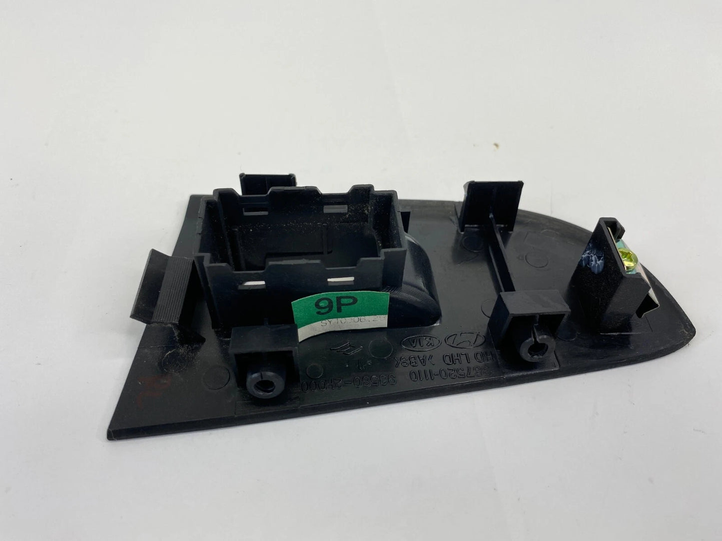 07-10 HYUNDAI ELANTRA SEDAN REAR LEFT DOOR WINDOW SWITCH TRIM BEZEL 93580-2H000