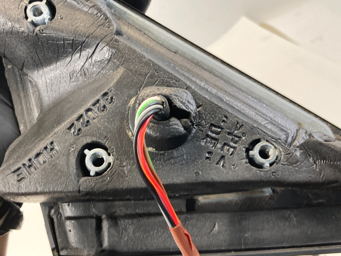 1999 2000 BMW 323i SEDAN Front Right Passenger Side View Power Mirror Assy OEM