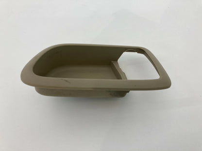 04-09 MAZDA 3 MAZDA3 SEDAN REAR LEFT SIDE INNER DOOR HANDLE BEZEL TRIM COVER OEM
