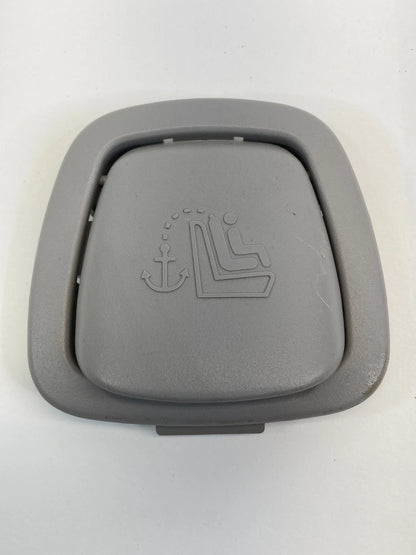 1998-2002 LINCOLN TOWN CAR REAR SEAT BELT ANCHOR CHILD PLATE COVER YW13-54613E54