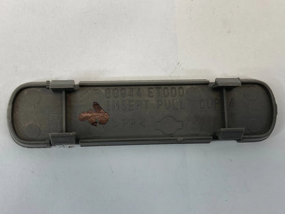 2007-2009 NISSAN SENTRA REAR LEFT DOOR PULL HANDLE SCREW COVER 80944-ET000 OEM