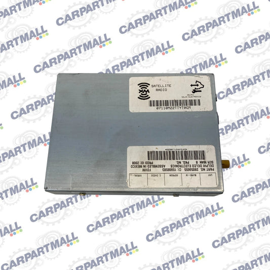 2007 2008 2009 CADILLAC SRX SATELLITE RADIO RECEIVER MODULE UNIT 15908583 OEM