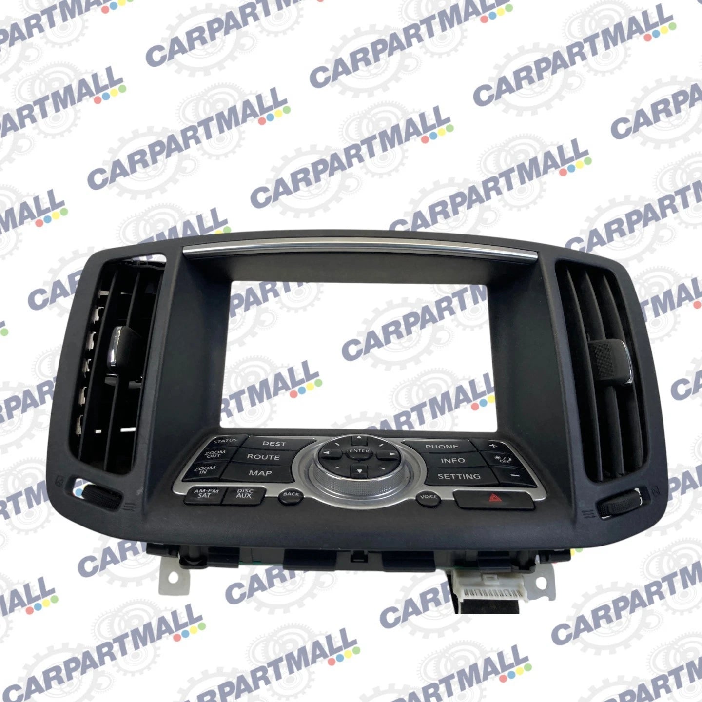 2008-2013 INFINITI G37 SEDAN DASH NAVI INFO CONTROL PANEL SWITCH OEM