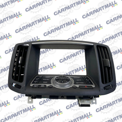 2008-2013 INFINITI G37 SEDAN DASH NAVI INFO CONTROL PANEL SWITCH OEM