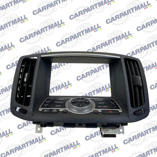 2008-2013 INFINITI G37 SEDAN DASH NAVI INFO CONTROL PANEL SWITCH OEM