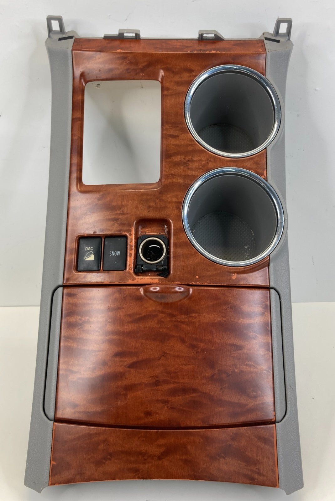 08 09 Toyota Highlander Center Console Shifter Bezel w/ Cup Holder & Switches