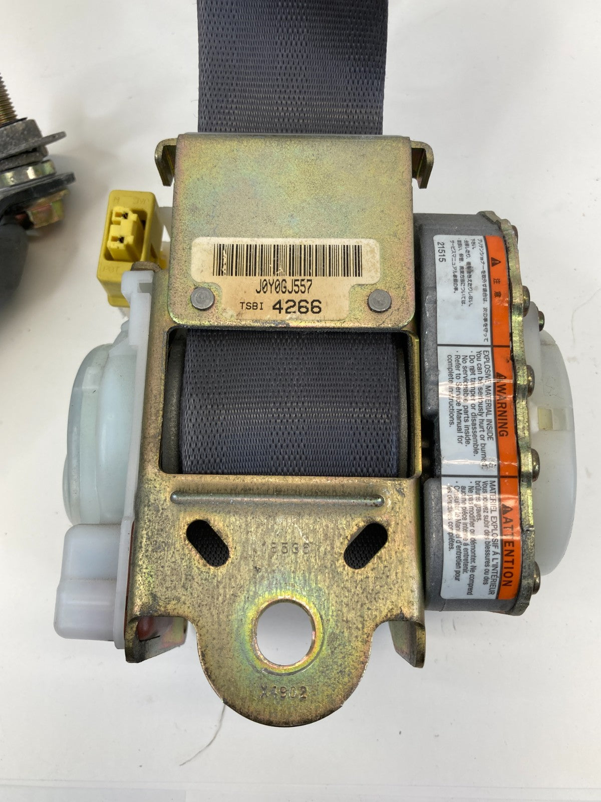 2001 02 03 04 2005 Honda Civic Front Right Passenger Side Seat Belt Retractor