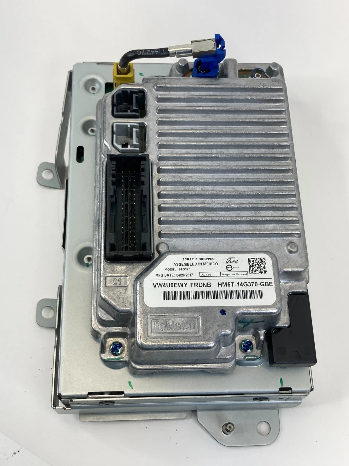 2016-2018 Ford Focus Radio Navigation Display w/ Control Module HM5T-14G370-GBE