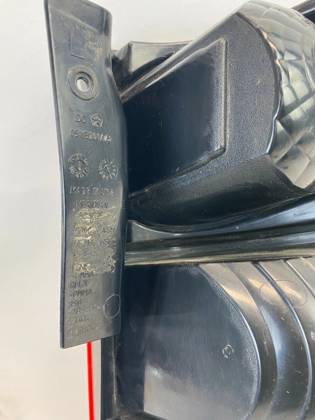 08-10 CHRSYLER TOWN & COUNTRY REAR LEFT TAIL LIGHT TAILLIGHT LAMP 05113201AB OEM