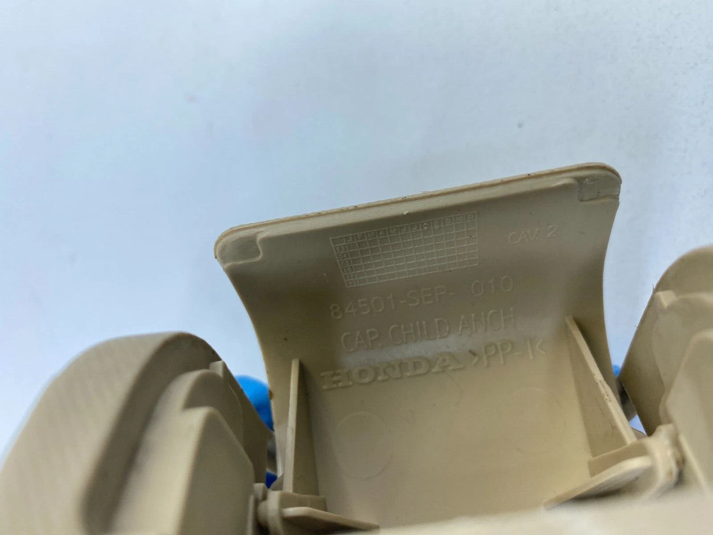 04-08 ACURA TL SEDAN SEAT CHILD ANCH ANCHOR COVER CAP TRIM BEZEL 84501-SEP-010