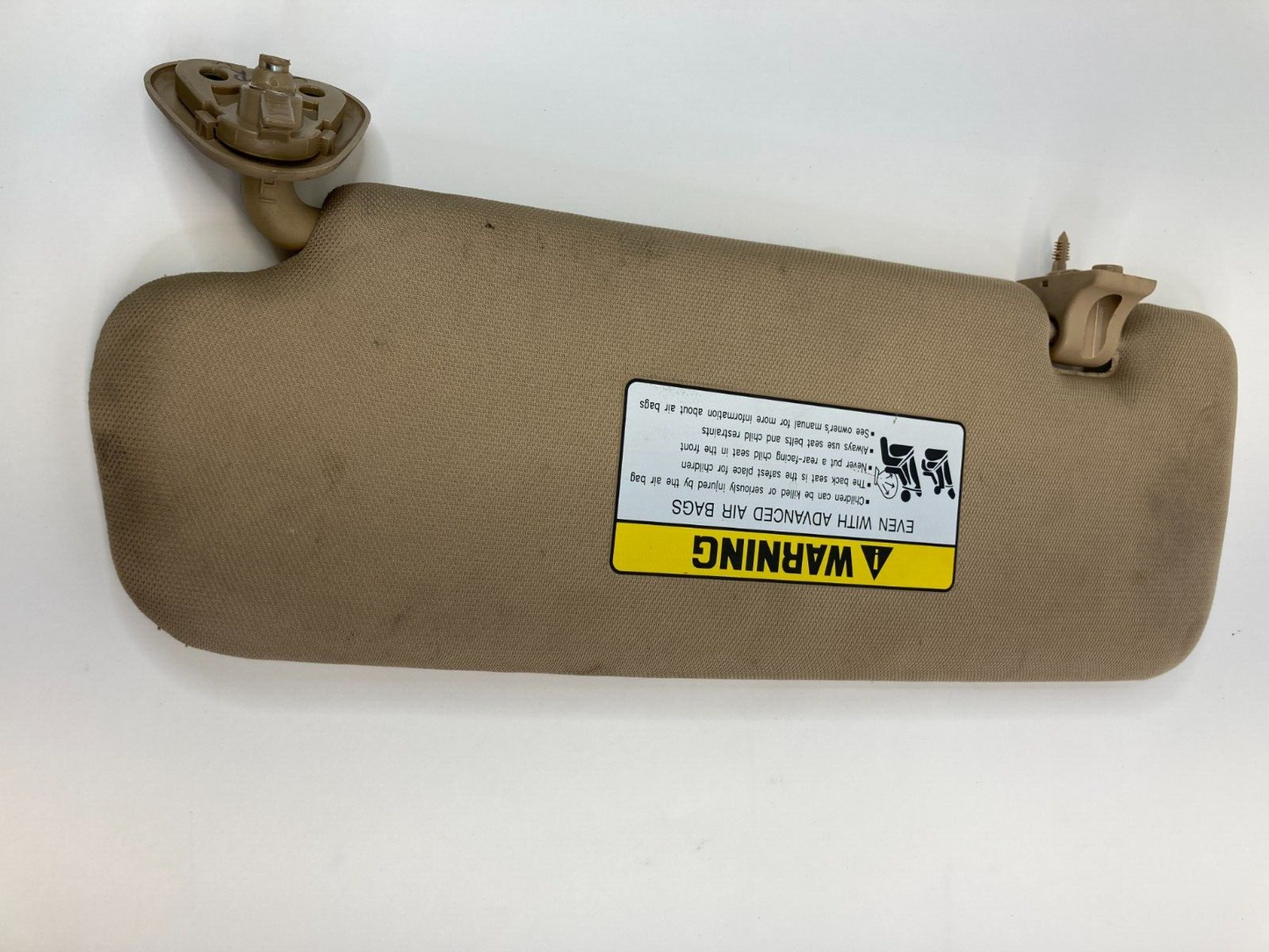 11-14 Hyundai Sonata w Panoramic Sunroof Passenger Sunvisor Right Sun Visor